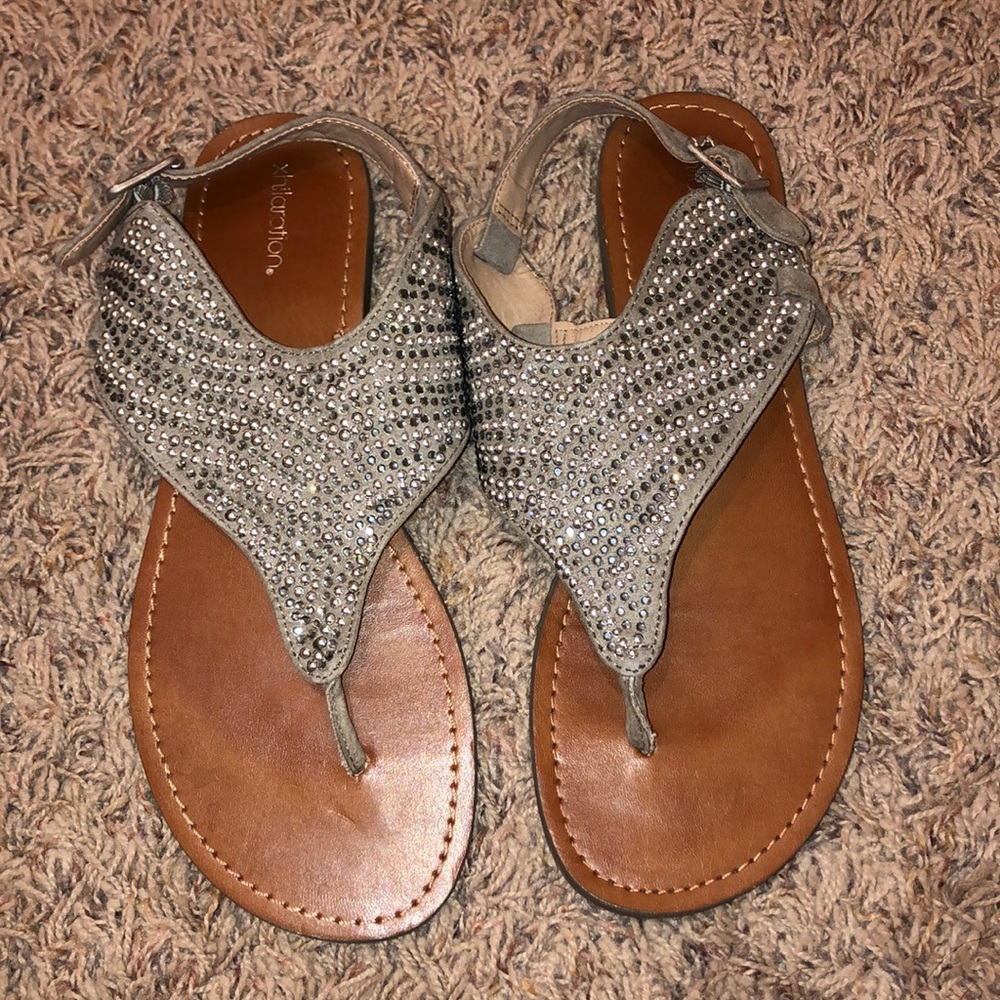Sparkly sandals